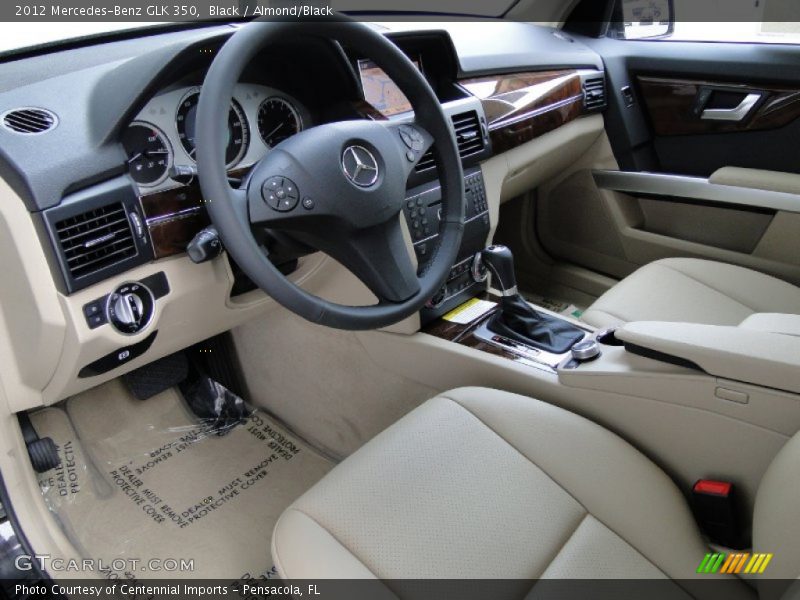 Black / Almond/Black 2012 Mercedes-Benz GLK 350