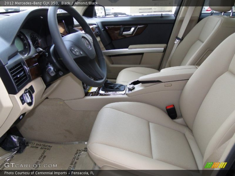 Black / Almond/Black 2012 Mercedes-Benz GLK 350
