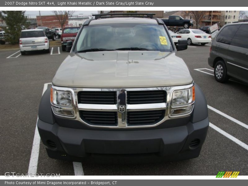 Light Khaki Metallic / Dark Slate Gray/Light Slate Gray 2007 Dodge Nitro SXT 4x4