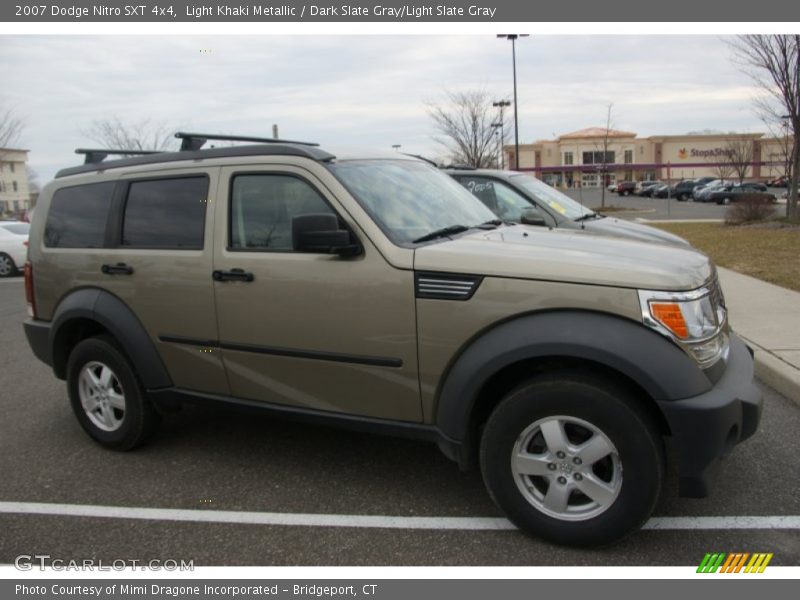 Light Khaki Metallic / Dark Slate Gray/Light Slate Gray 2007 Dodge Nitro SXT 4x4