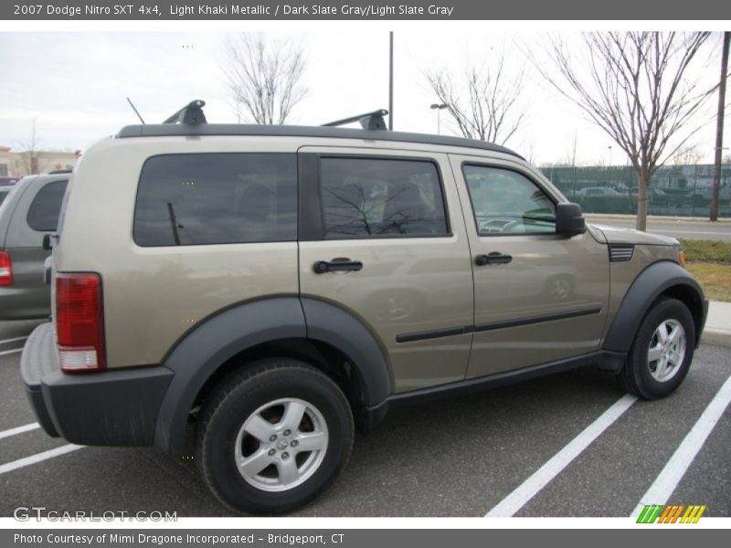 Light Khaki Metallic / Dark Slate Gray/Light Slate Gray 2007 Dodge Nitro SXT 4x4