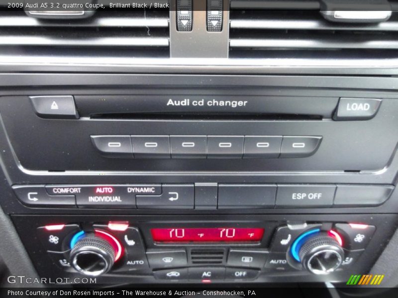 Brilliant Black / Black 2009 Audi A5 3.2 quattro Coupe