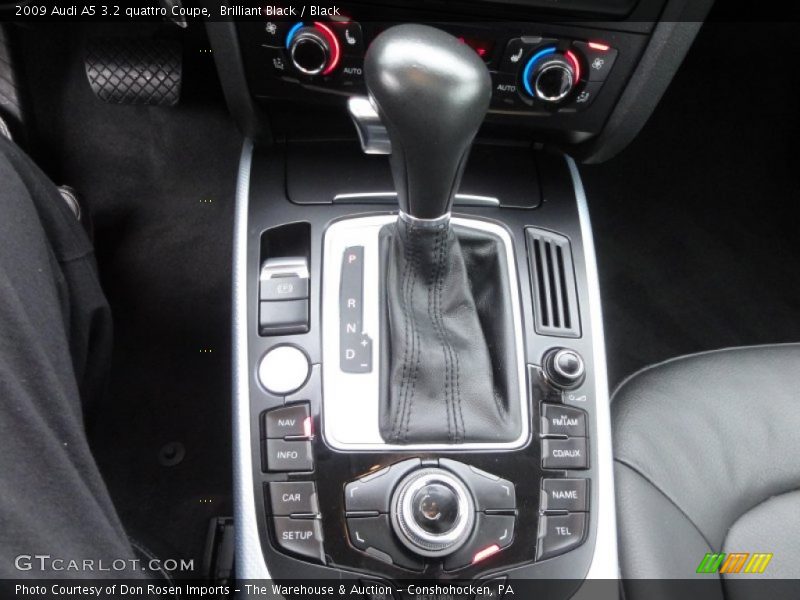 Brilliant Black / Black 2009 Audi A5 3.2 quattro Coupe