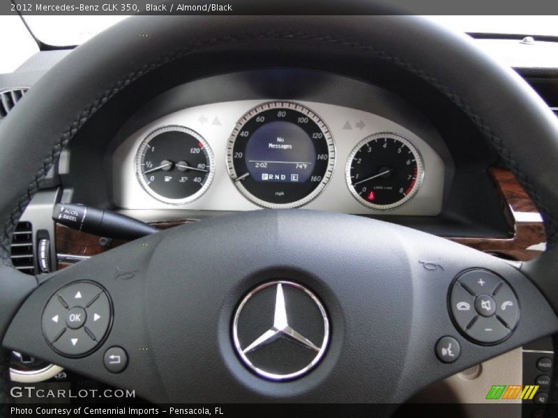 Black / Almond/Black 2012 Mercedes-Benz GLK 350