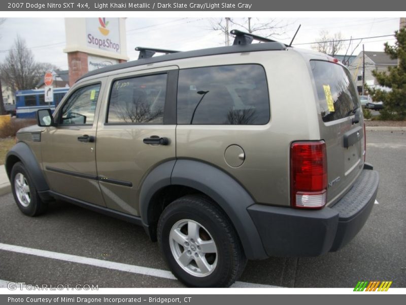 Light Khaki Metallic / Dark Slate Gray/Light Slate Gray 2007 Dodge Nitro SXT 4x4