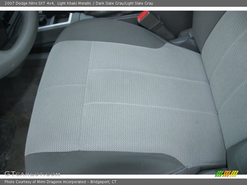 Light Khaki Metallic / Dark Slate Gray/Light Slate Gray 2007 Dodge Nitro SXT 4x4