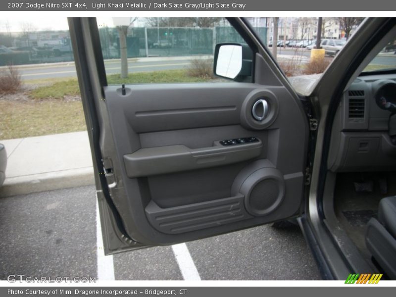 Light Khaki Metallic / Dark Slate Gray/Light Slate Gray 2007 Dodge Nitro SXT 4x4