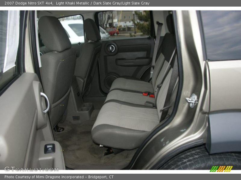 Light Khaki Metallic / Dark Slate Gray/Light Slate Gray 2007 Dodge Nitro SXT 4x4