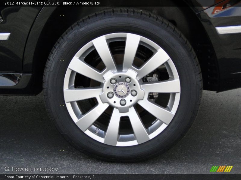 Black / Almond/Black 2012 Mercedes-Benz GLK 350