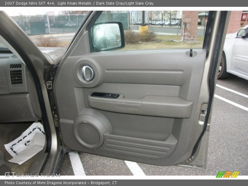 Light Khaki Metallic / Dark Slate Gray/Light Slate Gray 2007 Dodge Nitro SXT 4x4