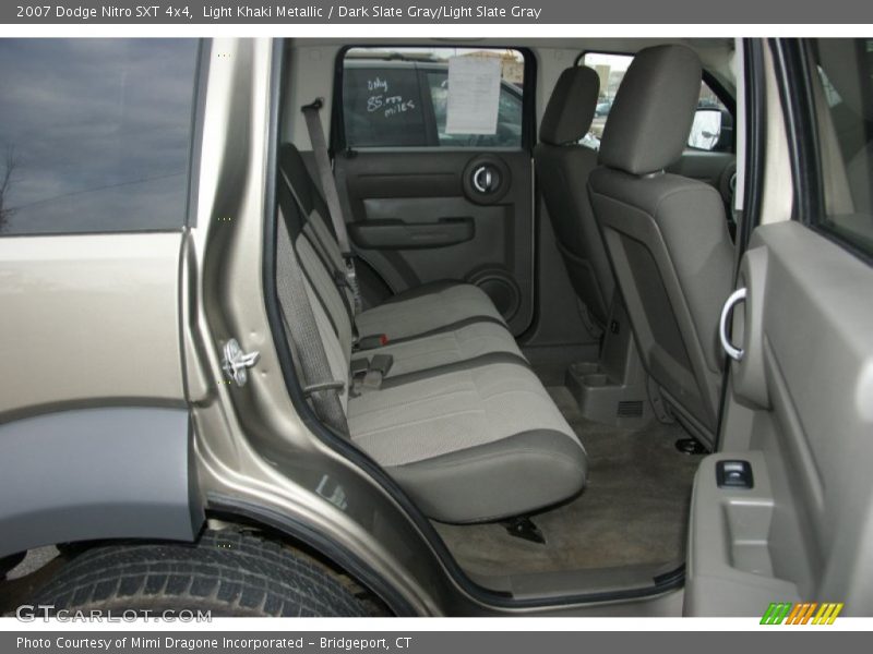 Light Khaki Metallic / Dark Slate Gray/Light Slate Gray 2007 Dodge Nitro SXT 4x4