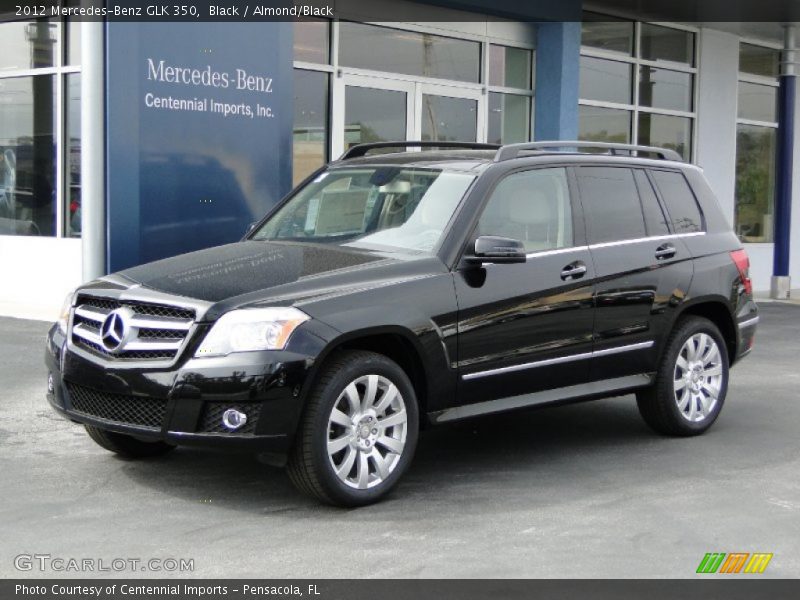 Black / Almond/Black 2012 Mercedes-Benz GLK 350