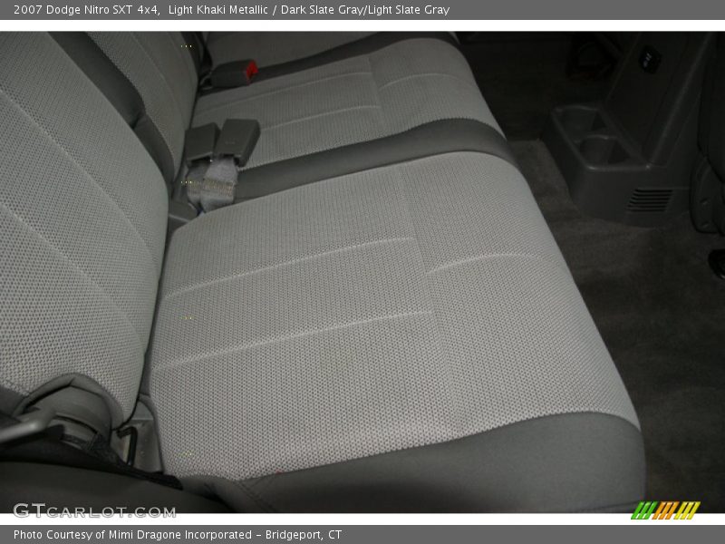 Light Khaki Metallic / Dark Slate Gray/Light Slate Gray 2007 Dodge Nitro SXT 4x4