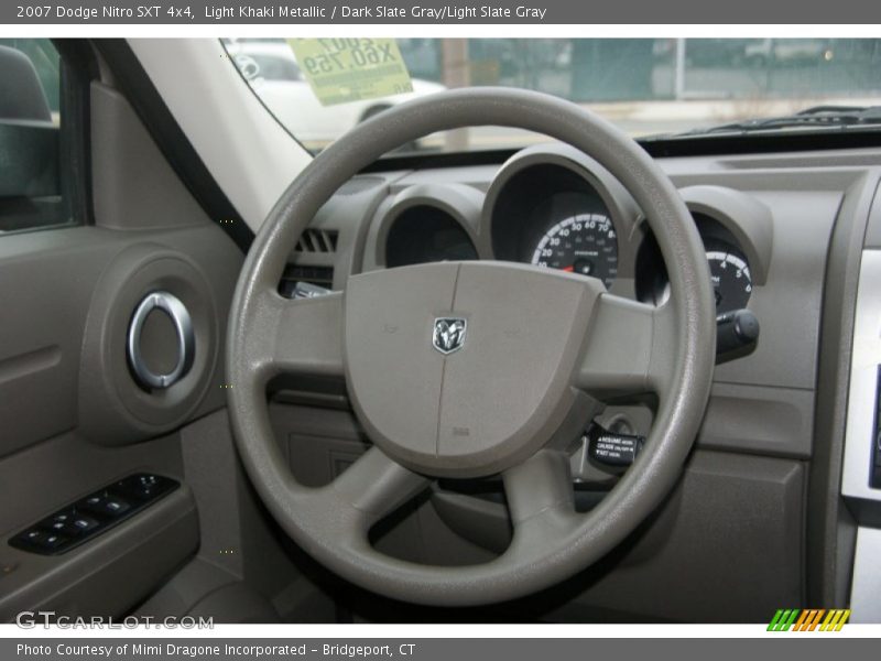 Light Khaki Metallic / Dark Slate Gray/Light Slate Gray 2007 Dodge Nitro SXT 4x4