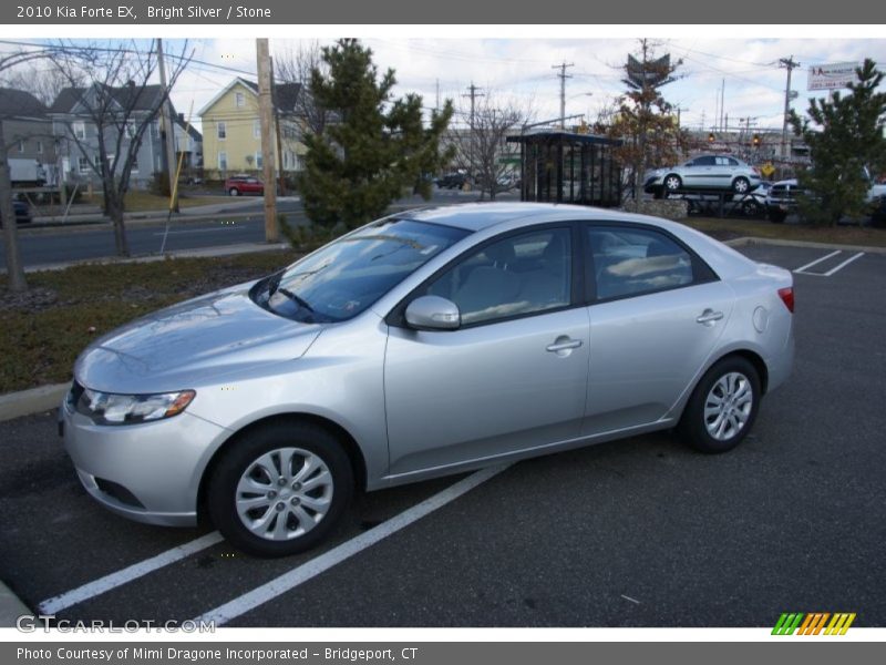 Bright Silver / Stone 2010 Kia Forte EX