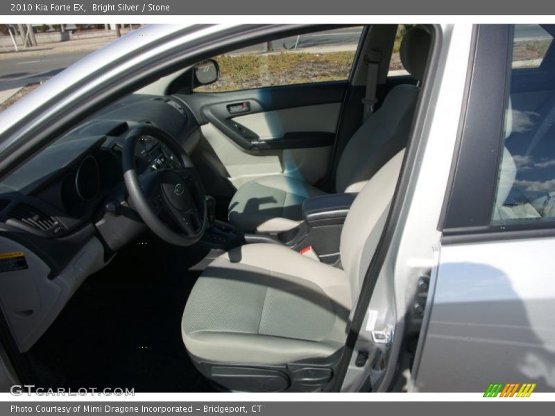 Bright Silver / Stone 2010 Kia Forte EX