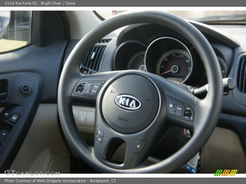 Bright Silver / Stone 2010 Kia Forte EX