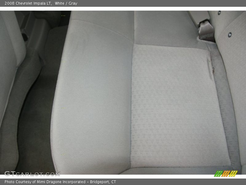 White / Gray 2008 Chevrolet Impala LT