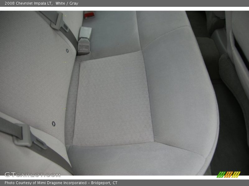 White / Gray 2008 Chevrolet Impala LT