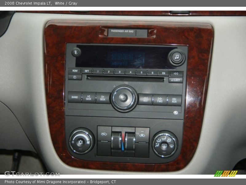 White / Gray 2008 Chevrolet Impala LT
