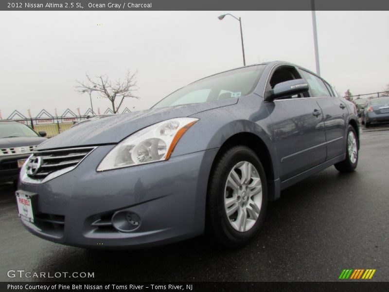 Ocean Gray / Charcoal 2012 Nissan Altima 2.5 SL