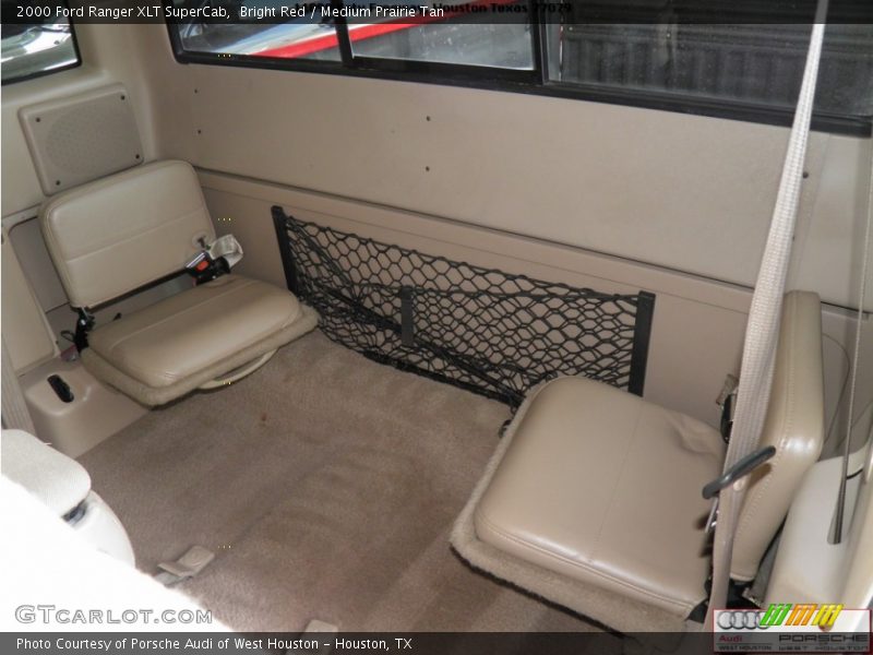 Bright Red / Medium Prairie Tan 2000 Ford Ranger XLT SuperCab