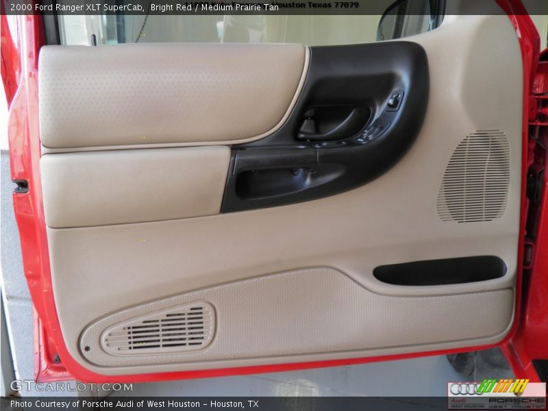 Bright Red / Medium Prairie Tan 2000 Ford Ranger XLT SuperCab