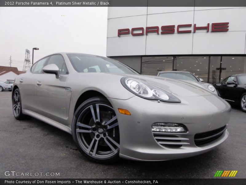  2012 Panamera 4 Platinum Silver Metallic