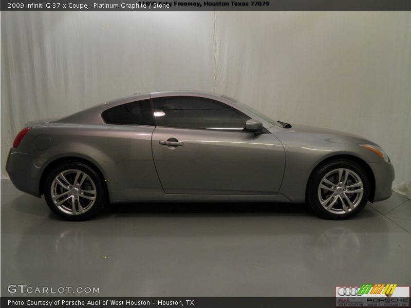 Platinum Graphite / Stone 2009 Infiniti G 37 x Coupe