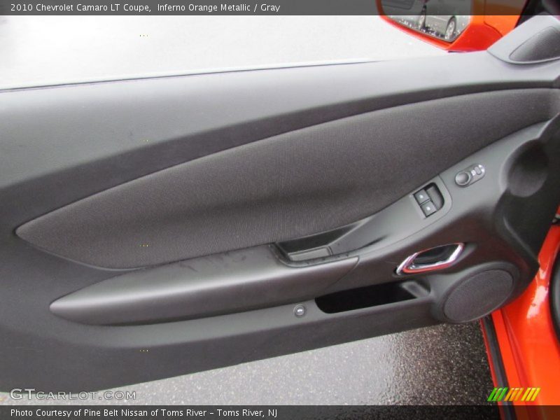 Inferno Orange Metallic / Gray 2010 Chevrolet Camaro LT Coupe