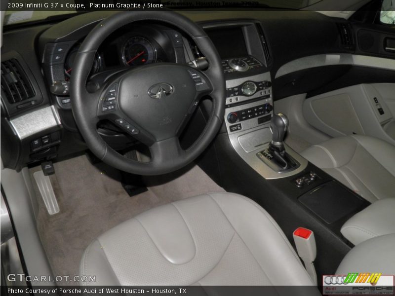 Platinum Graphite / Stone 2009 Infiniti G 37 x Coupe