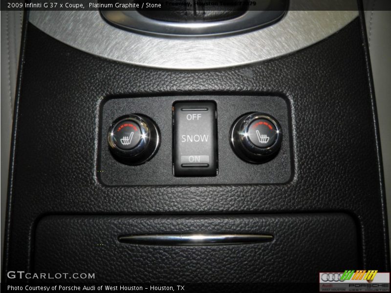 Platinum Graphite / Stone 2009 Infiniti G 37 x Coupe