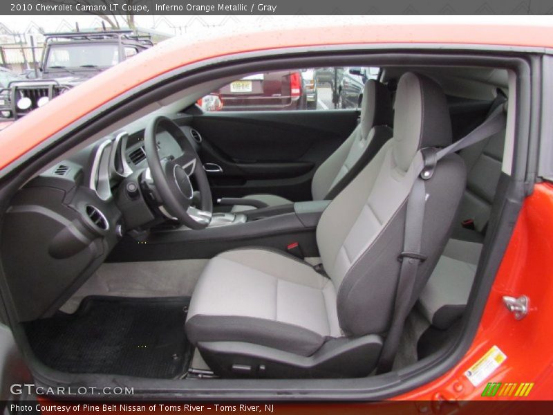  2010 Camaro LT Coupe Gray Interior