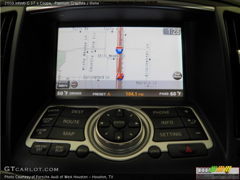 Platinum Graphite / Stone 2009 Infiniti G 37 x Coupe