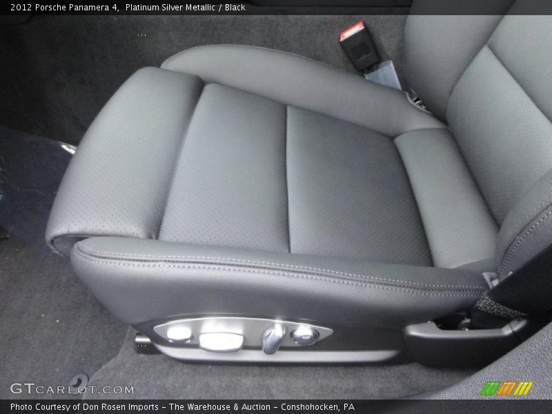 Front Seat of 2012 Panamera 4