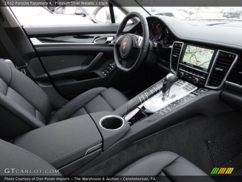  2012 Panamera 4 Black Interior