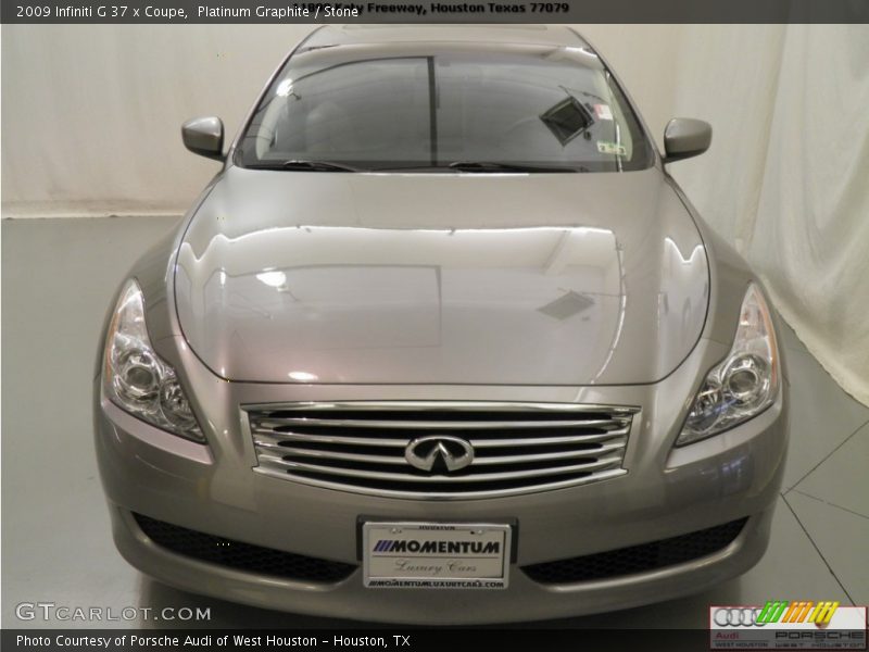 Platinum Graphite / Stone 2009 Infiniti G 37 x Coupe