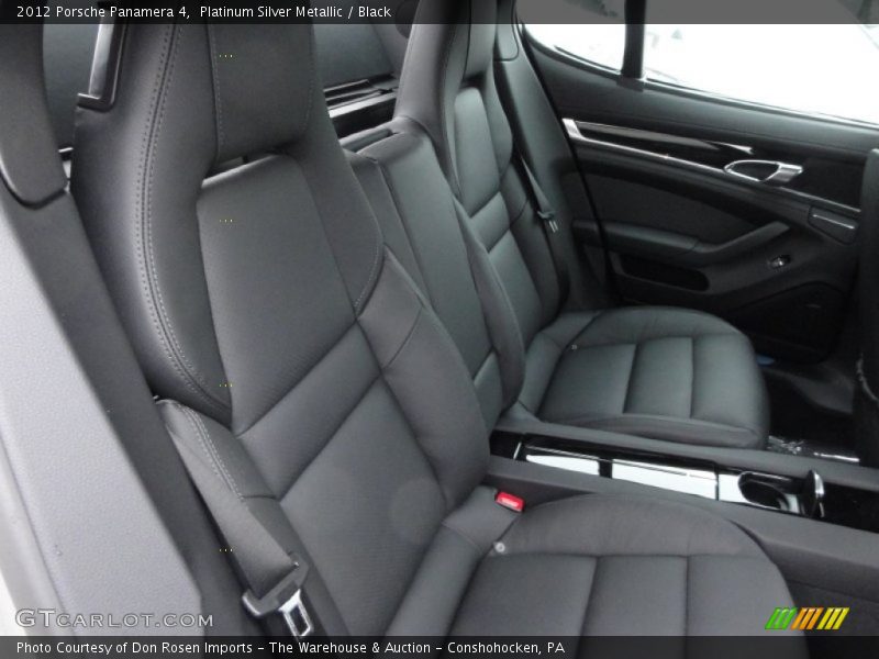  2012 Panamera 4 Black Interior