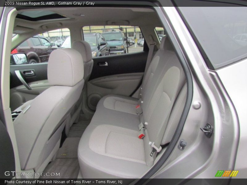 Gotham Gray / Gray 2009 Nissan Rogue SL AWD