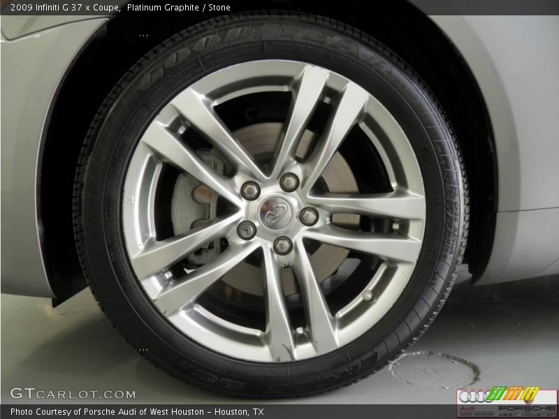 Platinum Graphite / Stone 2009 Infiniti G 37 x Coupe