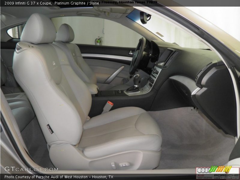 Platinum Graphite / Stone 2009 Infiniti G 37 x Coupe
