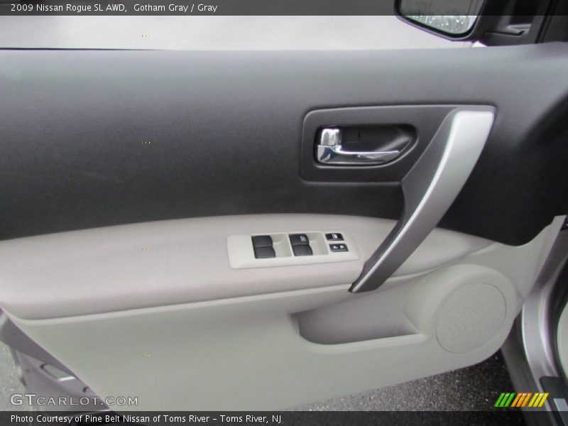 Gotham Gray / Gray 2009 Nissan Rogue SL AWD
