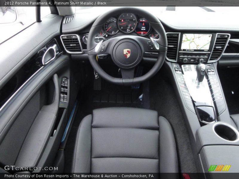  2012 Panamera 4 Black Interior