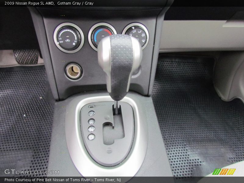 Gotham Gray / Gray 2009 Nissan Rogue SL AWD