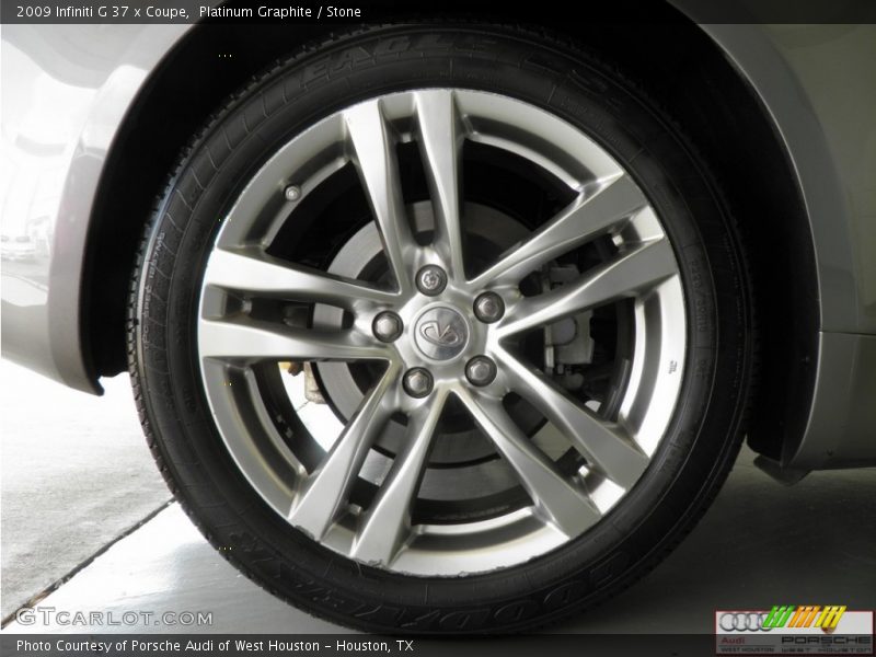 Platinum Graphite / Stone 2009 Infiniti G 37 x Coupe