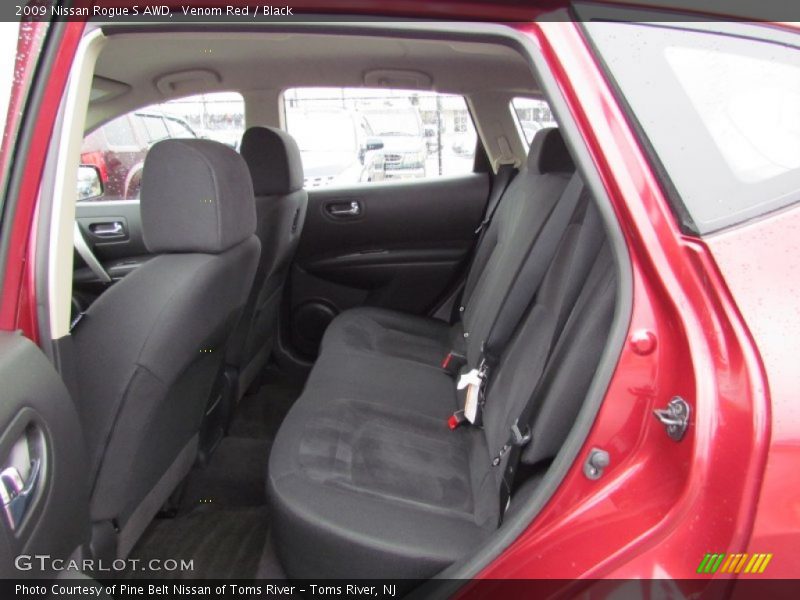 Venom Red / Black 2009 Nissan Rogue S AWD