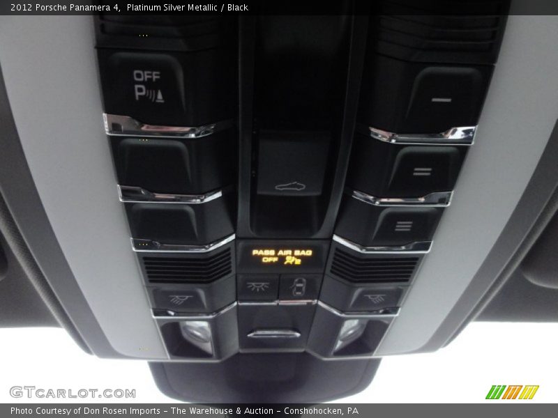 Controls of 2012 Panamera 4