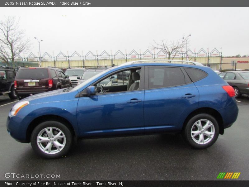  2009 Rogue SL AWD Indigo Blue