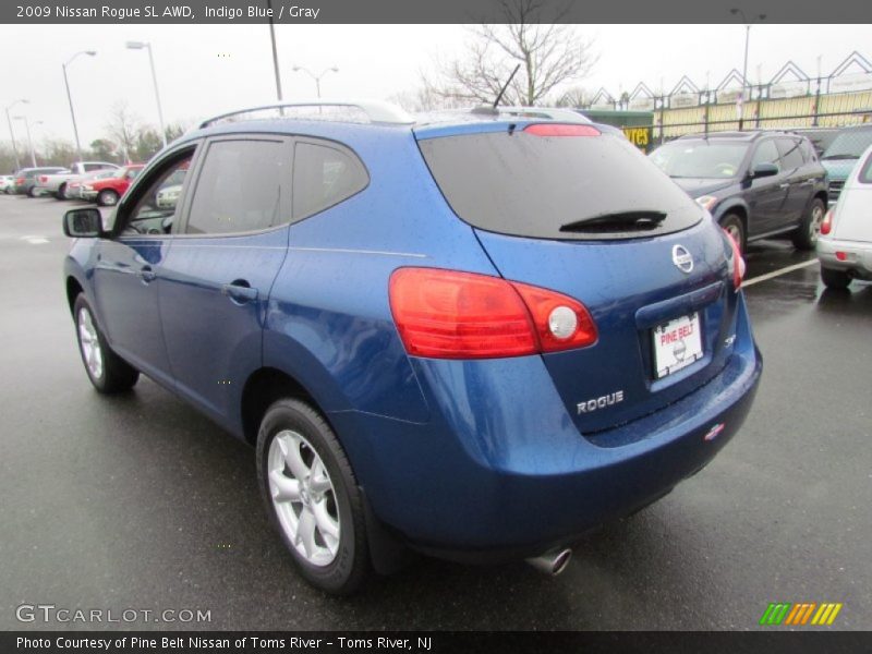Indigo Blue / Gray 2009 Nissan Rogue SL AWD