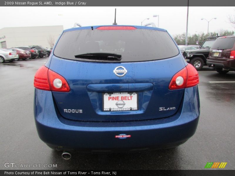 Indigo Blue / Gray 2009 Nissan Rogue SL AWD